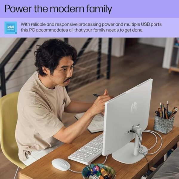 71HVZU4jTsL._AC_SL1500_.jpg HP 22" All-in-One Desktop PC • 64GB RAM • 2TB SSD • Intel Efficient Dual-Core CPU • Windows 11 • Wi-Fi 6 • HDMI • Type-C • HD Webcam • Keyboard & Mouse Included – for Everyday Tasks & Study