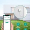 WiFi Thermometer Freezer Alarm, Email Alert, App Notification, Data Record Export, No Subscription Fee, 2 Remote Wireless Temperature Sensors for Refrigerator, Freezer, Hot Tub