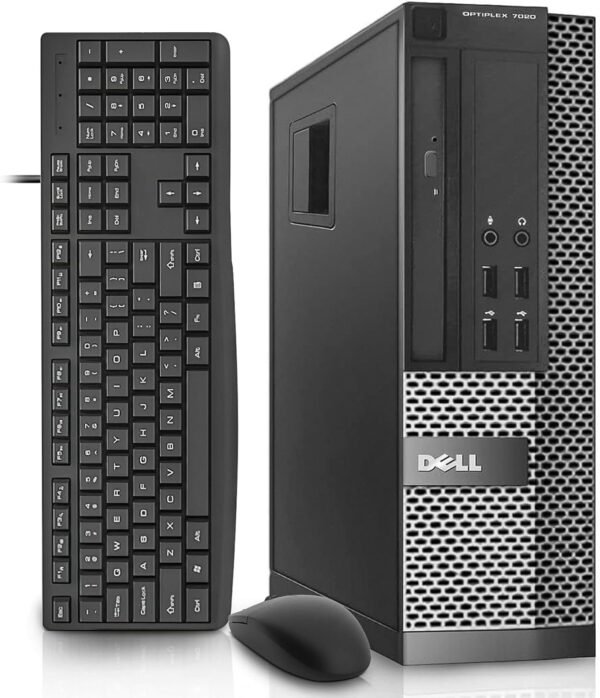 Dell OptiPlex 7020 Desktop Computer, 32GB Ram New 1TB SSD, Dell OptiPlex 7020 Desktop Computer, 32GB Ram New 1TB SSD, Intel Quad Core i7 4790 up to 4.0GHz, AC8260 Built-in WiFi 5, Dual Monitor Supported, DVD-RW HDMI Windows 10 Pro (Renewed)