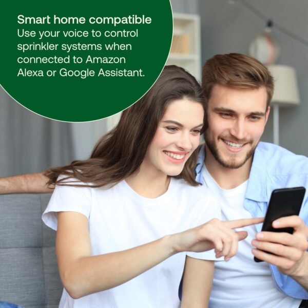 71KMOkmUXgL._AC_SL1500_.jpg Rain Bird ARC8 App-Based Indoor/Outdoor Smart Irrigation WiFi Timer/Controller, 8-Zone/Station, EPA WaterSense Certified, Compatible with Alexa