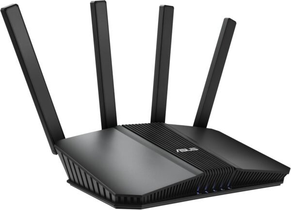 ASUS RT-BE82U Dual-Band WiFi 7 (802.11be) Smart AiMesh Extendable Router, 6500 Mbps, Five 2.5GbE Ports, 4096-QAM, Up to 3 SSIDs for IoT Devices, Parental Controls & VPNs, Advanced Network Security
