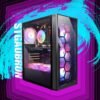 71N5G6451BL._AC_SL1500_.jpg STGAubron Gaming PC Computer Desktop, Intel Core i7 up to 3.9G, GeForce GTX 1660 Super 6G, 32G RAM, 1T SSD, 600M WiFi, BT 5.0, RGB Fan x6, Windows 10 Home