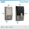 71NQeXmdfdL._AC_SL1500_.jpg Schlage Encode Smart WiFi Deadbolt Lock for Front Door - Keyless Entry with App or Touchscreen - Works with Alexa, Hey Google, & Airbnb - Create Codes for Guests - Satin Nickel Silver
