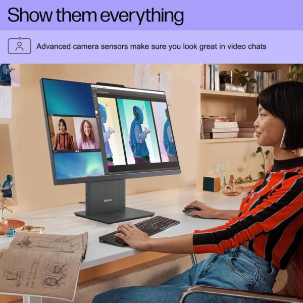 71PJXko1UrL._AC_SL1500_.jpg Lenovo 2025 IdeaCentre Copliot All-in-One Business Desktop, 27" QHD Touchscreen 100Hz, Intel Core i7-13620H, 32GB DDR5 RAM, 1TB SSD, Wi-Fi 6, Win 11 H, Grey, Bundle ADATA 512GB External SSD