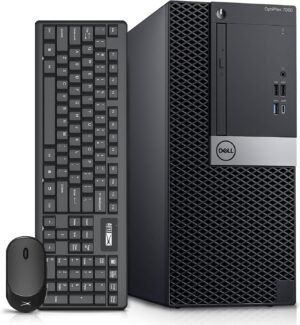 Dell OptiPlex 7060 Tower Computers Desktop Computer Windows 11,i7-8700 3.2GHz,32GB Dell OptiPlex 7060 Tower Computers Desktop Computer Windows 11,i7-8700 3.2GHz,32GB DDR4 Ram 512GB SSD M.2 NVMe SSD,Intel AX210 Built WiFi 6e Bluetooth 5.3, Refurbished Desktop,HDMI,DVD-RW (Renewed)