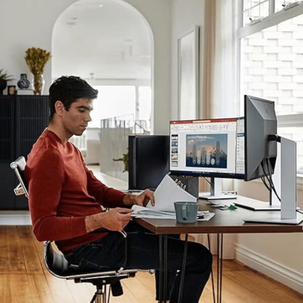 HP EliteDesk 805 G9 SFF Business Desktop Computer, AMD Ryzen 5 8500G, 32GB DDR5, 1TB PCIe SSD, Radeon 740M Graphics, Dual 4K Display Support, USB-C, HDMI, RJ-45, Wi-Fi, Wired KB & Mouse, Win11 Pro