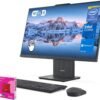 Lenovo 2025 IdeaCentre Copliot All-in-One Business Desktop, 27" QHD Touchscreen Lenovo 2025 IdeaCentre Copliot All-in-One Business Desktop, 27" QHD Touchscreen 100Hz, Intel Core i7-13620H, 32GB DDR5 RAM, 1TB SSD, Wi-Fi 6, Win 11 H, Grey, Bundle ADATA 512GB External SSD