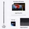 Apple iPad Pro 11-Inch (M4): Built for Apple Intelligence, Ultra Retina XDR Display, 512GB, 12MP Front/Back Camera, LiDAR Scanner, Wi-Fi 6E + 5G Cellular, All-Day Battery Life — Space Black