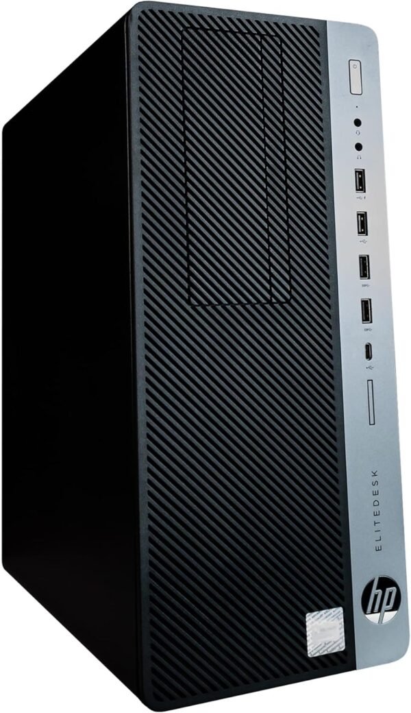 HP ProDesk 600G4 Tower Desktop Computer | Intel i7-8700 (3.4) | 32GB DDR4 RAM | 1TB SSD Solid State | Wi-Fi 5G + Bluetooth | Windows 11 Professional | Home or Office PC (Renewed)