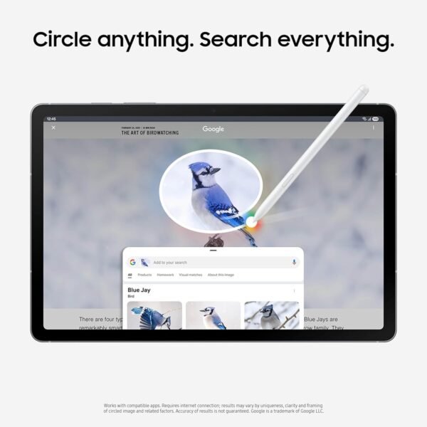 Samsung Galaxy Tab S10 FE+ 13.1” 256GB WiFi Android Tablet, Large Display, Long Battery Life, Exynos 1580 Processor, IP68, S Pen for Note-Taking, US Version, 2 Yr Manufacturer Warranty, Blue