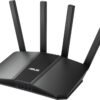 ASUS RT-BE82U Dual-Band WiFi 7 (802.11be) Smart AiMesh Extendable Router, 6500 Mbps, Five 2.5GbE Ports, 4096-QAM, Up to 3 SSIDs for IoT Devices, Parental Controls & VPNs, Advanced Network Security