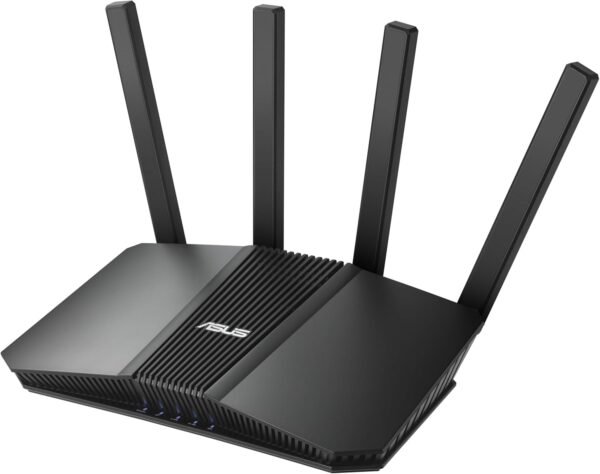 ASUS RT-BE82U Dual-Band WiFi 7 (802.11be) Smart AiMesh Extendable Router, 6500 Mbps, Five 2.5GbE Ports, 4096-QAM, Up to 3 SSIDs for IoT Devices, Parental Controls & VPNs, Advanced Network Security