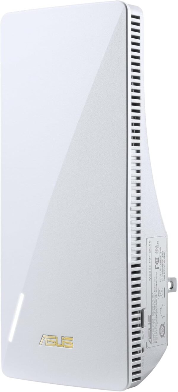 ASUS RP-BE58 BE3600 Dual Band WiFi 7 (802.11be) Range Extender, AiMesh Extender for Seamless mesh WiFi; Works with Any WiFi Router