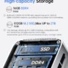 ACEMAGIC Vista V1 Mini Pc Computers, 13Th Gen Intel N150 (Beat N100/N95 Up to 3.6Ghz), 16GB DDR4 RAM 512GB SSD Mini Computer, UHD 4K HDMI DP, Dual WiFi/Bt, Gigabit Ethernet Vesa, Home/Office Micro Pc