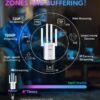 2025 New WiFi Extender Signal Booster, Long Range up to 13355Sq.ft, Wireless Internet Repeater Routers Signal Amplifier for Home, Office, Garage, 8X Faster Access Point with Ethernet Port, 1-Tap Setup