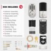 Kwikset Halo Wi-Fi Smart Lock, Keyless Entry Door Deadbolt, Geofence Auto-Unlock, Grade AAA Certified, No Hub Easy Install, Satin Nickel Lifetime Finish Warranty, Backlit Keypad