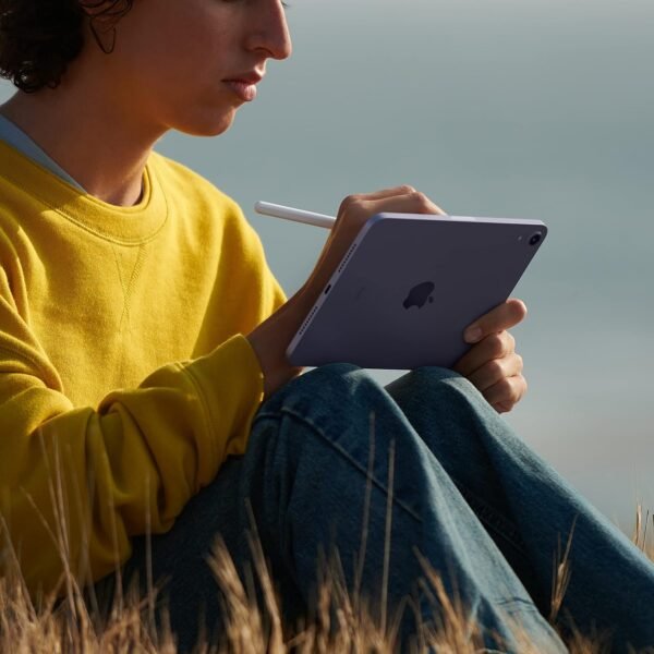 Apple iPad Mini (6th Generation): A15 Bionic, 8.3-inch Liquid Retina Display, 256GB, Wi-Fi 6, 12MP front/12MP Back Camera, Touch ID, All-Day Battery Life – Space Gray