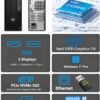 81G6e4eSViL._AC_SL1500_.jpg Dell OptiPlex 7020 Tower 7000 Business Desktop Computer, Intel 6-Core i5-12500 (Beat i7-11700), 32GB DDR5 RAM, 1TB PCIe SSD, DVDRW, WiFi Adapter, RJ-45, Type-C, HDMI, DisplayPort, Windows 11 Pro