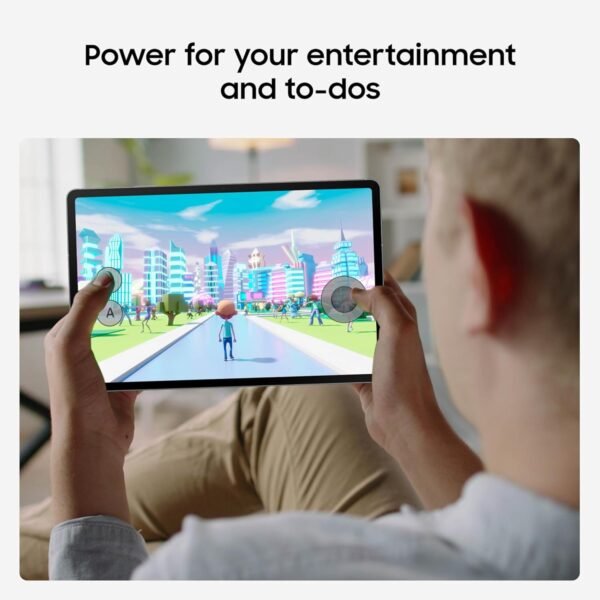 Samsung Galaxy Tab S10 FE+ 13.1” 256GB WiFi Android Tablet, Large Display, Long Battery Life, Exynos 1580 Processor, IP68, S Pen for Note-Taking, US Version, 2 Yr Manufacturer Warranty, Blue