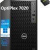 Dell OptiPlex 7020 Tower 7000 Business Desktop Computer, Intel 6-Core Dell OptiPlex 7020 Tower 7000 Business Desktop Computer, Intel 6-Core i5-12500 (Beat i7-11700), 32GB DDR5 RAM, 1TB PCIe SSD, DVDRW, WiFi Adapter, RJ-45, Type-C, HDMI, DisplayPort, Windows 11 Pro