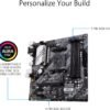ASUS Prime B550M-A WiFi II AMD Micro ATX Motherboard with PCIe 4.0, WiFi 6, ECC Memory, HDMI 2.1, RGB Header