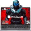 2025 AMD Gaming Laptop, 15.6inch Laptop Computer with AMD Ryzen 7 5700U(8C/16T, Up to 4.3GHz), 16GB RAM 512GB NVMe SSD Windows 11 Laptop, Radeon RX Vega 8 Graphics,WiFi 6
