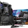 MSI MPG X870E Carbon WiFi Gaming Motherboard (AMD Ryzen 9000/8000/7000 Series Processors, AM5, DDR5, PCIe 5.0, M.2 Gen5, SATA 6Gb/s, USB 40Gbps, HDMI, Wi-Fi 7, Bluetooth 5.4, 5Gbps LAN, ATX)