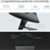 ASUS M3402 All-in-One, 23.8” FHD Display, AMD Ryzen™ 3 7320U Processor, 8GB RAM, 512GB SSD, Windows 11 Home, Kensington Lock, Black, M3402WFA-PB303