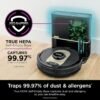 81sSXtA57L._AC_SL1500_.jpg Shark AV2501AE AI Robot Vacuum with XL HEPA Self-Empty Base, Bagless, 60-Day Capacity, LIDAR Navigation, Perfect for Pet Hair, Compatible with Alexa, Wi-Fi Connected, Carpet & Hard Floor, Black