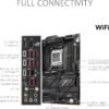 ASUS ROG Strix X670E-E Gaming Socket AM5(LGA 1718) Ryzen 7000 ATX Motherboard(18+2 Power Stages,PCIe® 5.0, DDR,4xM.2 Slots,USB 3.2 Gen 2x2, WiFi 6E,PCIe Slot Q-Release, M.2 Q-Latch)
