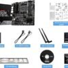 MSI B550M PRO-VDH WiFi ProSeries Motherboard (AMD Ryzen 5000, AM4, DDR4, PCIe 4.0, SATA 6Gb/s, M.2, USB 3.2 Gen 1, Wi-Fi, Bluetooth, D-SUB/HDMI/DP, Micro-ATX)