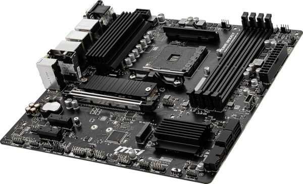 MSI B550M PRO-VDH WiFi ProSeries Motherboard (AMD Ryzen 5000, AM4, DDR4, PCIe 4.0, SATA 6Gb/s, M.2, USB 3.2 Gen 1, Wi-Fi, Bluetooth, D-SUB/HDMI/DP, Micro-ATX)