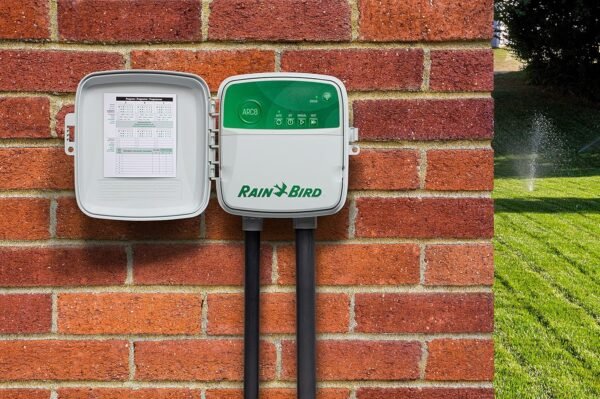 A10tqWg6dfL._AC_SL1500_.jpg Rain Bird ARC8 App-Based Indoor/Outdoor Smart Irrigation WiFi Timer/Controller, 8-Zone/Station, EPA WaterSense Certified, Compatible with Alexa