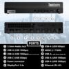 Lenovo ThinkCentre Tiny M70q Gen 5 Intel 14-Core i5-14500T (Beat i7-13700T), 32GB DDR5 RAM, 1TB NVMe, WiFi 6E, Bluetooth, RJ-45, DP Port, HDMI, W11P, Business Desktop