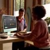 Apple 2024 iMac All-in-One Desktop Computer with M4 chip with 10-core CPU and 10-core GPU: Built for Apple Intelligence, 24-inch Retina Display, 16GB Unified Memory, 256GB SSD Storage; Silver