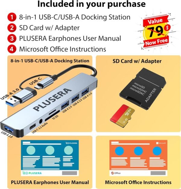 HP 21.5" FHD All-in-One Desktop Computer, 64GB RAM 2.2TB Storage (2TB SSD + 256GB Docking Station Set), Dual-Core Intel Celeron, Windows 11 Pro with Microsoft Office Lifetime Suite, Keyboard & Mouse