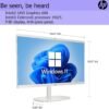 HP All-in-One Desktop PC| 24GB RAM| 512GB PCIe SSD| 22" Full HD Display, Anti-Glare| Intel Dual-core Processor| KB&Mouse| HDMI, USB-C, Wi-Fi 6| Windows 11 | Cashmere White| For Business & Personal Use