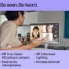 HP All-in-One Desktop PC| 24GB RAM| 512GB PCIe SSD| 22" Full HD Display, Anti-Glare| Intel Dual-core Processor| KB&Mouse| HDMI, USB-C, Wi-Fi 6| Windows 11 | Cashmere White| For Business & Personal Use