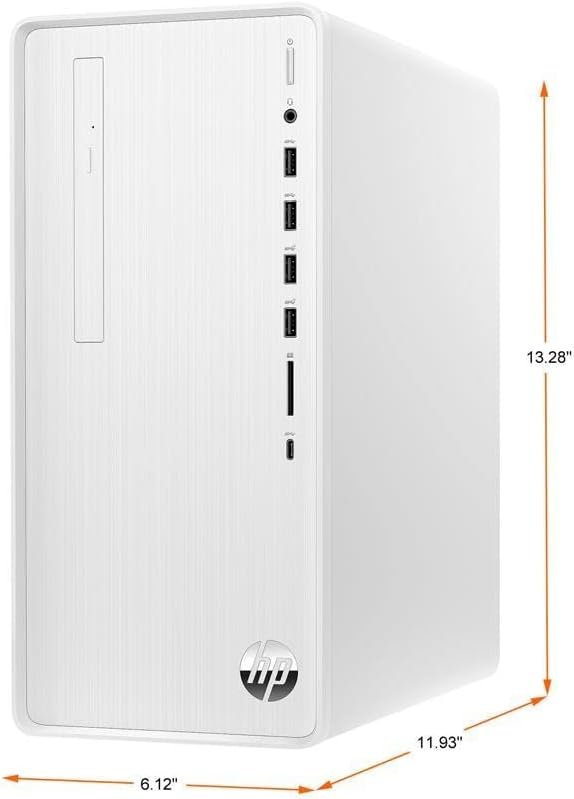 41toYwfjqwL._AC_SL1280_.jpg HP Pavilion Desktop PC, 12th Gen Intel Core i5-12400, 8 GB RAM, 512 GB SSD, Windows 11 Home, Wi-Fi 6 & Bluetooth, 9 USB Ports, Wired Keyboard & Mouse Combo, Pre-Built PC Tower (TP01-3050, 2022)