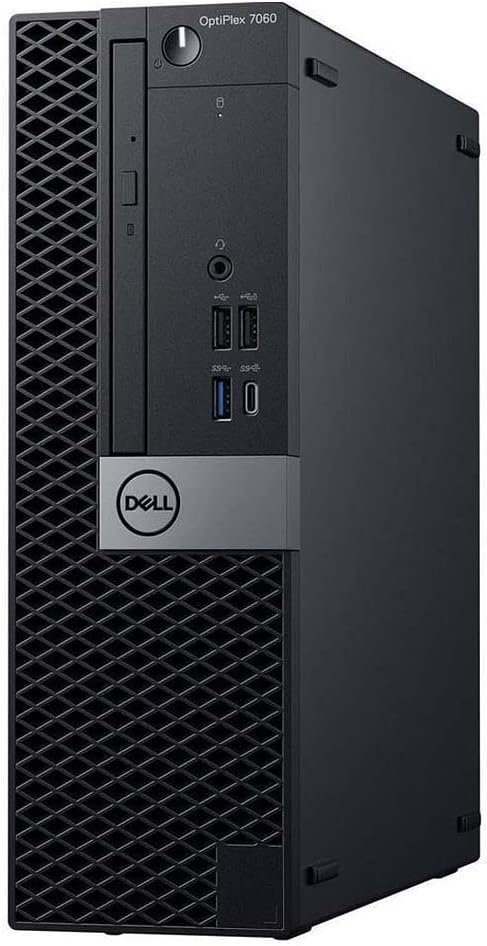 DELL Optiplex 7060 SFF Desktop Computer PC | Intel 8th Gen i7-8700 (6 Core) | 32GB DDR4 Ram New 1TB NVMe M.2 SSD | Built-in WiFi & Bluetooth | Windows 11 Pro | Wireless Keyboard & Mouse (Renewed)