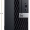 DELL Optiplex 7060 SFF Desktop Computer PC | Intel 8th Gen i7-8700 (6 Core) | 32GB DDR4 Ram New 1TB NVMe M.2 SSD | Built-in WiFi & Bluetooth | Windows 11 Pro | Wireless Keyboard & Mouse (Renewed)
