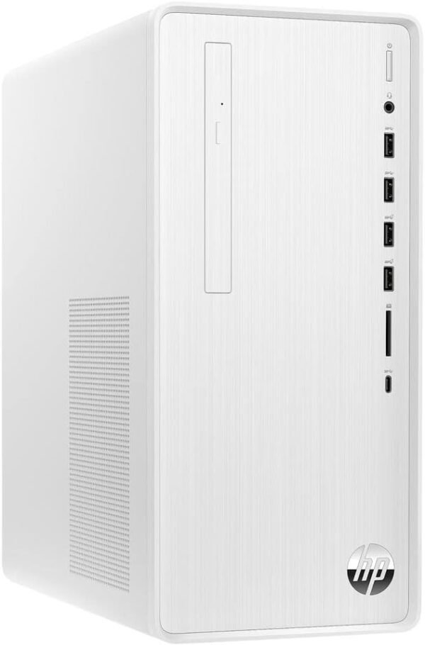 HP Pavilion Desktop PC, 12th Gen Intel Core i5-12400, 8 HP Pavilion Desktop PC, 12th Gen Intel Core i5-12400, 8 GB RAM, 512 GB SSD, Windows 11 Home, Wi-Fi 6 & Bluetooth, 9 USB Ports, Wired Keyboard & Mouse Combo, Pre-Built PC Tower (TP01-3050, 2022)