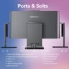 Lenovo ThinkCentre All-in-One Desktop Computer, 23.8” FHD Micro-Edge Display, 13th Gen Intel i7-13620H, 32GB DDR5 SODIMM, 1TB SSD, Webcam, HDMI, RJ-45, Wired Keyboard & Mouse, Wi-Fi 6, Windows 11 Pro