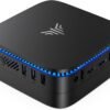 KAMRUI AK1PLUS Mini PC, N95 Processor (up to 3.4GHz), 8GB KAMRUI AK1PLUS Mini PC, N95 Processor (up to 3.4GHz), 8GB DDR4 RAM 256GB M.2 SSD, Mini Desktop Computer Support 2.5" SSD, Dual 4K, WiFi, Ethernet for Business, Office, Home