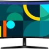 Samsung 27" Essential S3 (S36GD) Series FHD 1800R Curved Computer Monitor, 100Hz, Game Mode, Advanced Eye Comfort, HDMI and D-sub Ports, LS27D366GANXZA, 2024