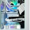 ViprTech Stryker 4.0 Liquid-Cooled PC - AMD Ryzen 7 (4.4GHz Turbo), RTX 4060 8GB, 32GB DDR4 3200, 1TB NVMe SSD, 700W PSU, WiFi BT, Win 11 Pro, RGB, Gaming Desktop Computer Prebuilt, White