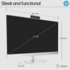 617k7XDeoTL._AC_SL1500_.jpg HP 27 inch All-in-One Desktop PC, FHD Display, AMD Ryzen 7 7730U, 32 GB RAM, 1 TB SSD, AMD Radeon Graphics, Windows 11 Home, 27-cr0012 (2024)
