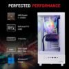 Skytech Gaming Azure 3 Desktop PC, Ryzen 7 9700X 3.8 GHz (5.5GHz), NVIDIA RTX 4060 8GB, 1TB NVMe SSD, 16GB DDR5 RAM 6000, 650W Gold PSU, 360mm ARGB AIO, Wi-Fi, Win 11