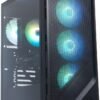 MSI Codex R2 Gaming Desktop: Intel Core i5-14400F, Geforce RTX 5060, 16GB DDR5, 1TB m.2 NVMe SSD, 80+ Gold PSU, WiFi 6E, ARGB Fan Air Cooling, Windows 11 Home: A14NVL5-454US