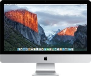 Apple iMac MK462LL/A 27-Inch Retina 5K Desktop (3.2 GHz Intel Core i5, 4GB DDR3, 1TB) (Renewed)